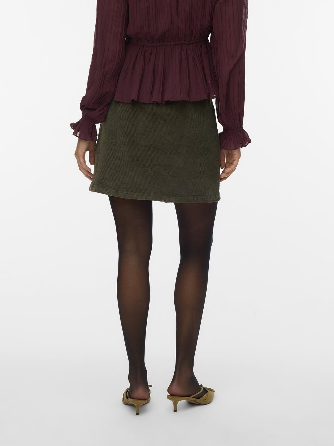 VMETTA Short Skirt - Forest Night - VERO MODA & VILA Bergvik